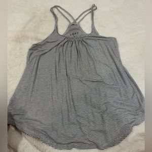 Ann Taylor LOFT XS cami stripes